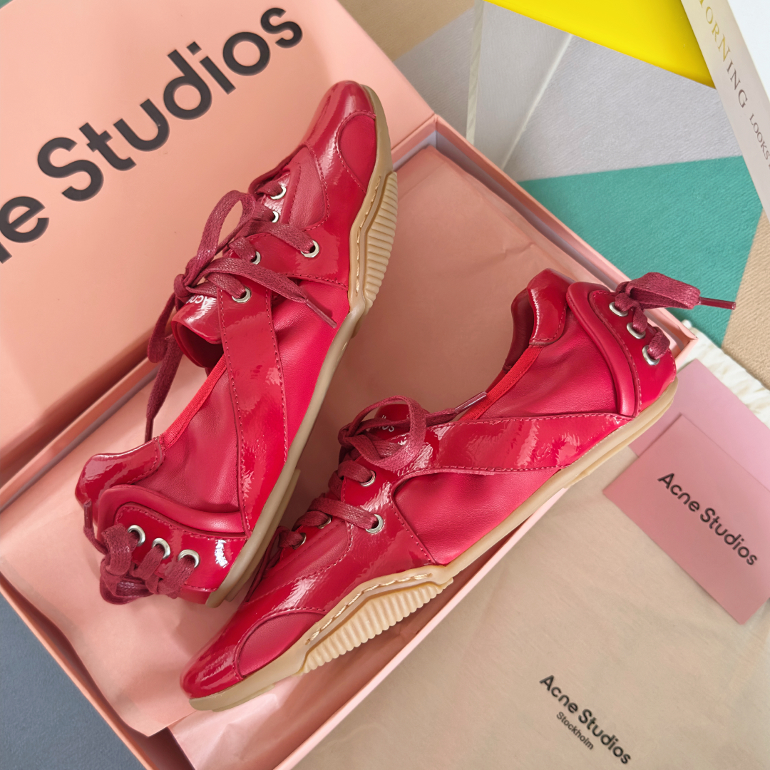 顶级版本：女款
Acne studios 24FW 丹宁牛仔布 芭蕾舞鞋 休闲 运动鞋
原版购入开发 做