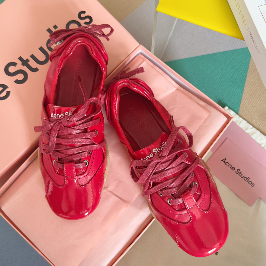顶级版本：女款
Acne studios 24FW 丹宁牛仔布 芭蕾舞鞋 休闲 运动鞋
原版购入开发 做