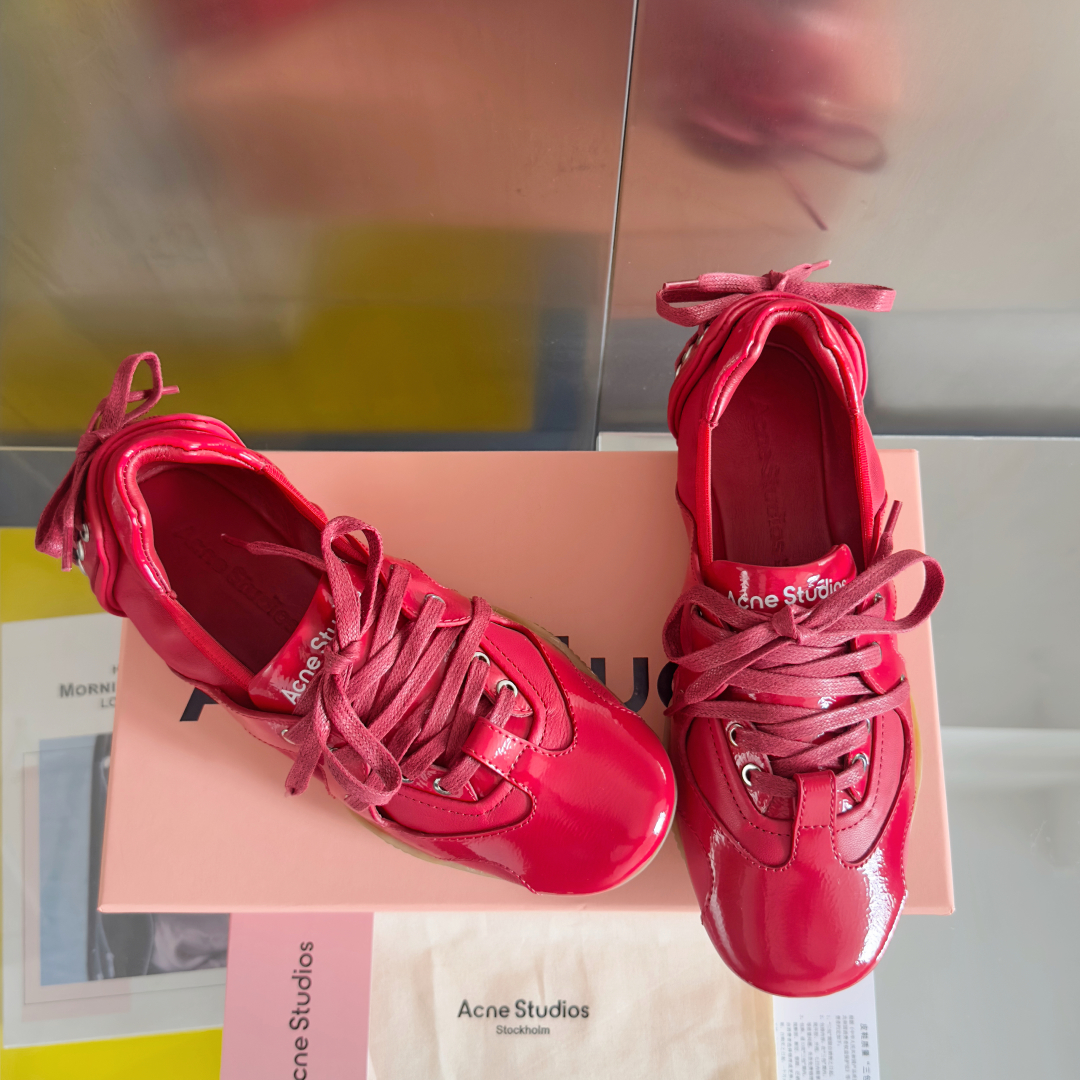 顶级版本：女款
Acne studios 24FW 丹宁牛仔布 芭蕾舞鞋 休闲 运动鞋
原版购入开发 做