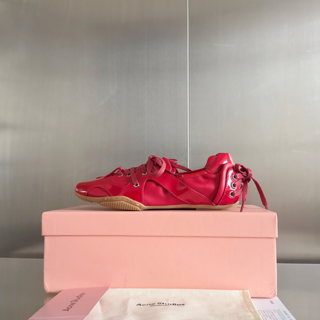 顶级版本：女款
Acne studios 24FW 丹宁牛仔布 芭蕾舞鞋 休闲 运动鞋
原版购入开发 做