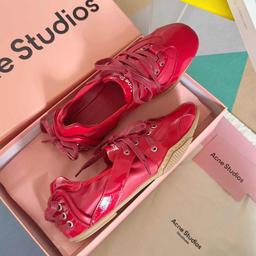 顶级版本：女款
Acne studios 24FW 丹宁牛仔布 芭蕾舞鞋 休闲 运动鞋
原版购入开发 做