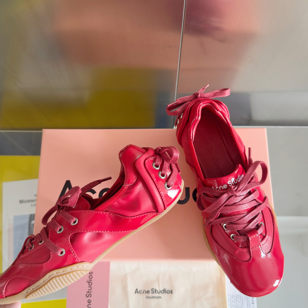 顶级版本：女款
Acne studios 24FW 丹宁牛仔布 芭蕾舞鞋 休闲 运动鞋
原版购入开发 做