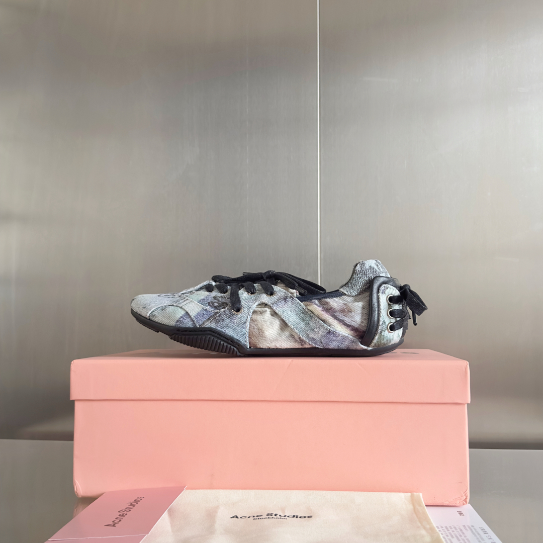 顶级版本：女款
Acne studios 24FW 丹宁牛仔布 芭蕾舞鞋 休闲 运动鞋
原版购入开发 做