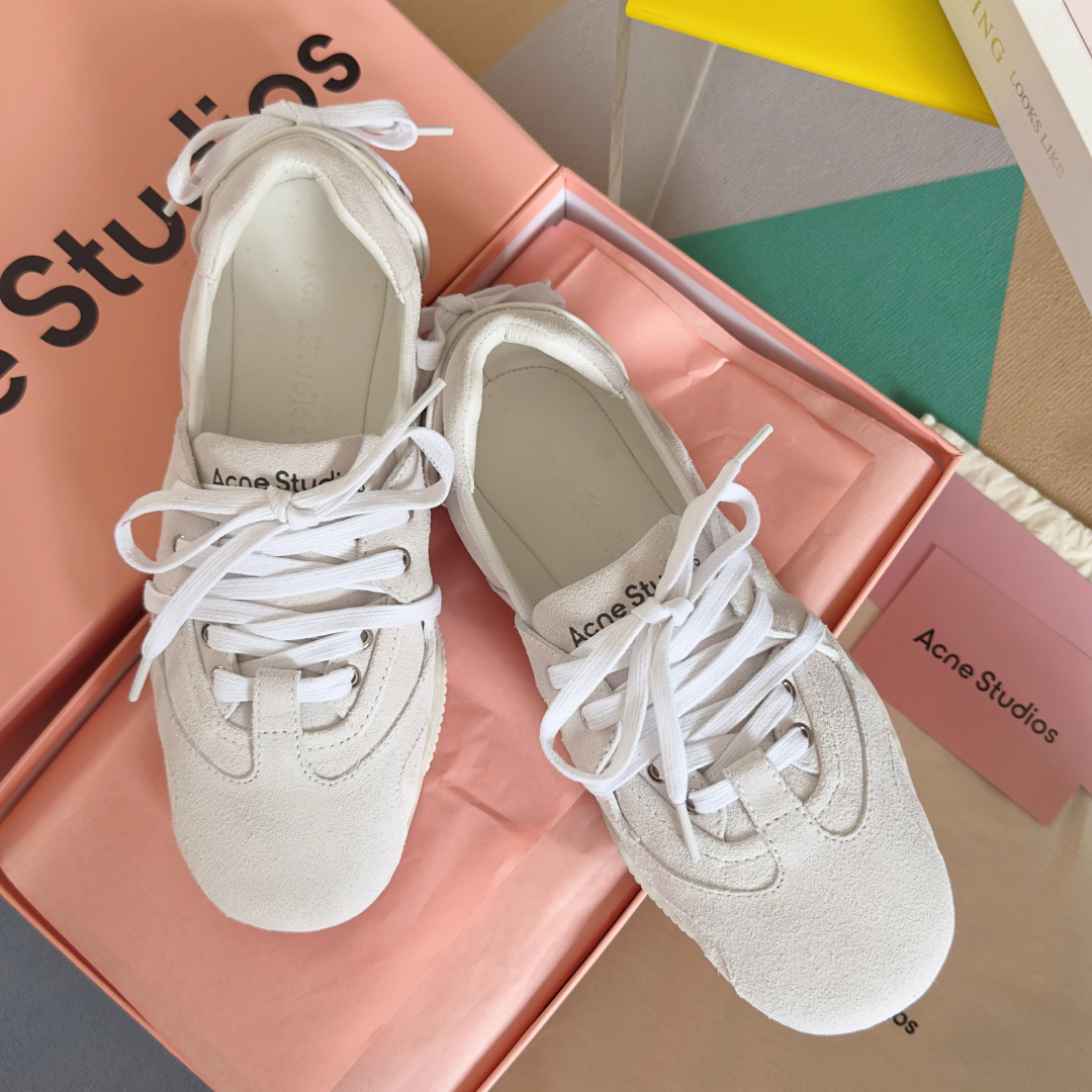 顶级版本：女款
Acne studios 24FW 丹宁牛仔布 芭蕾舞鞋 休闲 运动鞋
原版购入开发 做