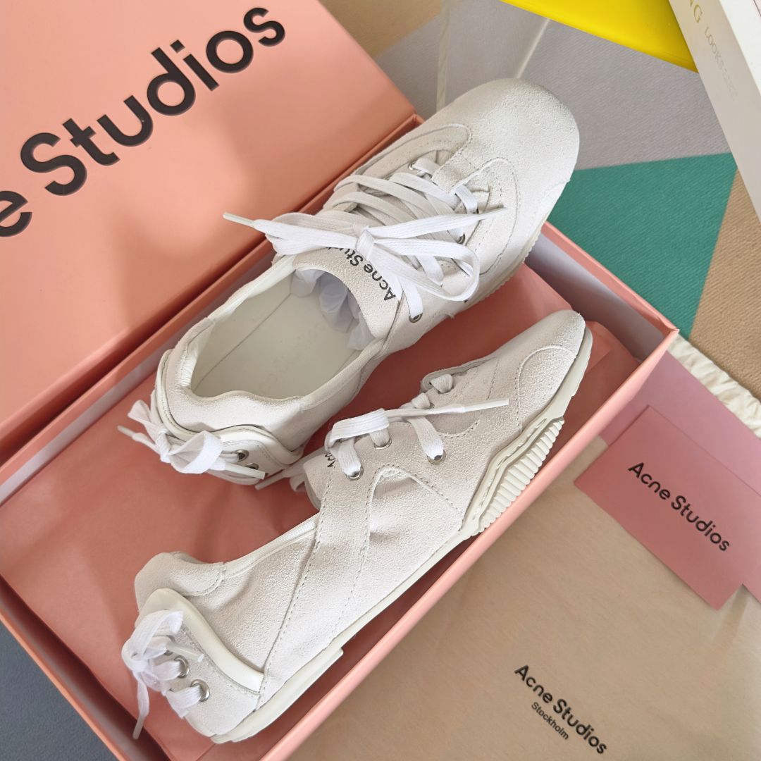 顶级版本：女款
Acne studios 24FW 丹宁牛仔布 芭蕾舞鞋 休闲 运动鞋
原版购入开发 做