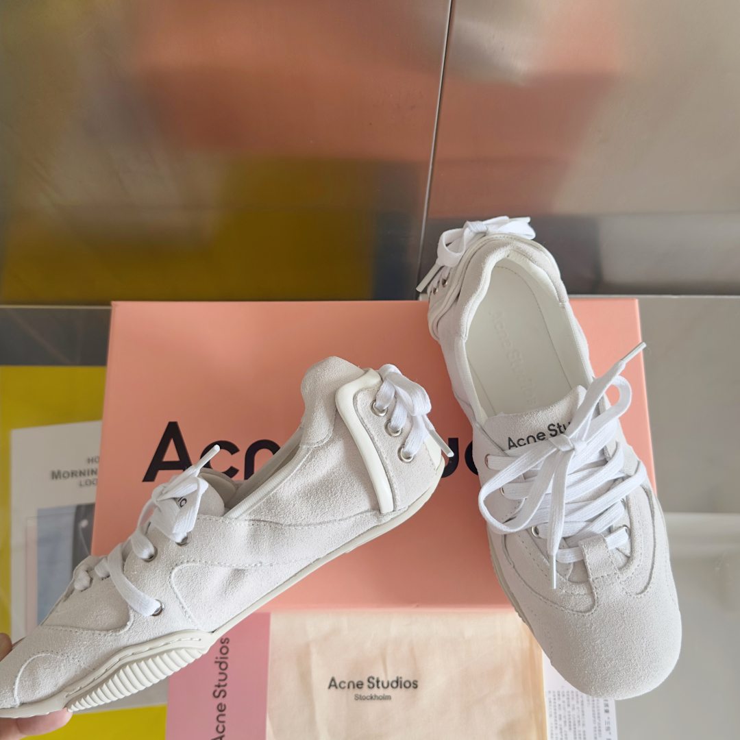 顶级版本：女款
Acne studios 24FW 丹宁牛仔布 芭蕾舞鞋 休闲 运动鞋
原版购入开发 做
