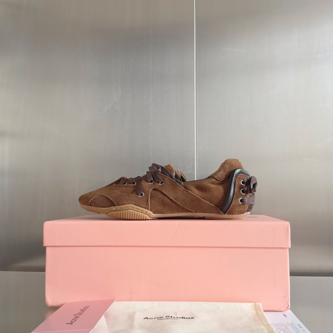 顶级版本：女款
Acne studios 24FW 丹宁牛仔布 芭蕾舞鞋 休闲 运动鞋
原版购入开发 做