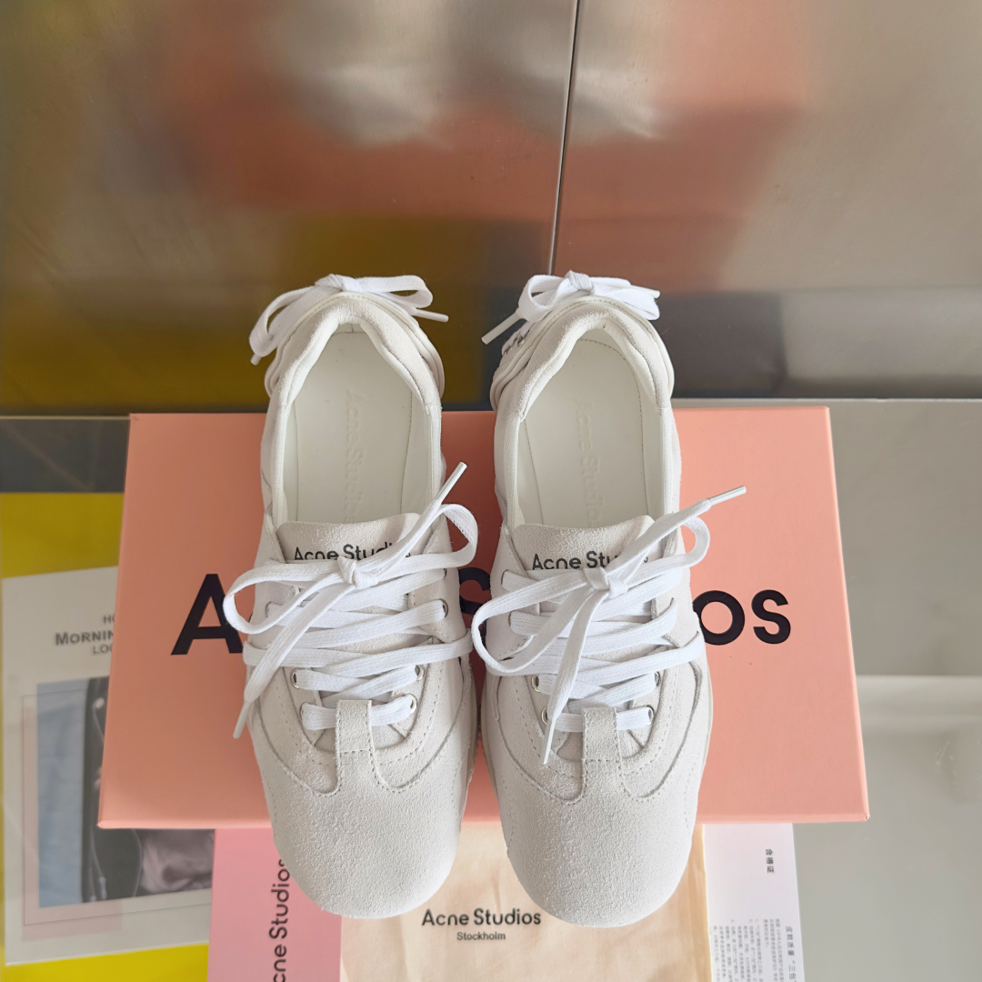 顶级版本：女款
Acne studios 24FW 丹宁牛仔布 芭蕾舞鞋 休闲 运动鞋
原版购入开发 做