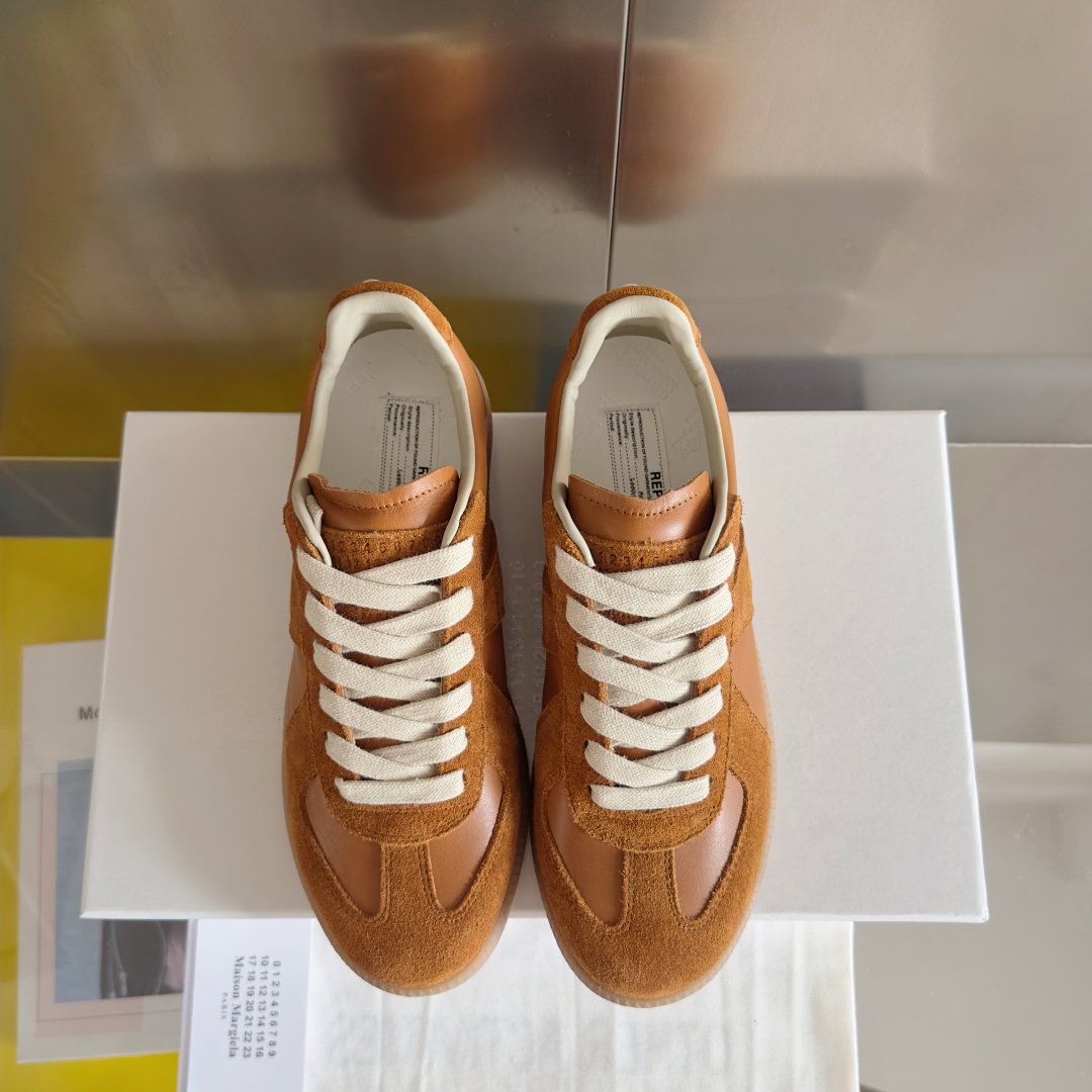Maison Margiela MM6 Replica Leather and Suede Sneakers for Men and Women 7 cmp i1744551832283 1037 0 6