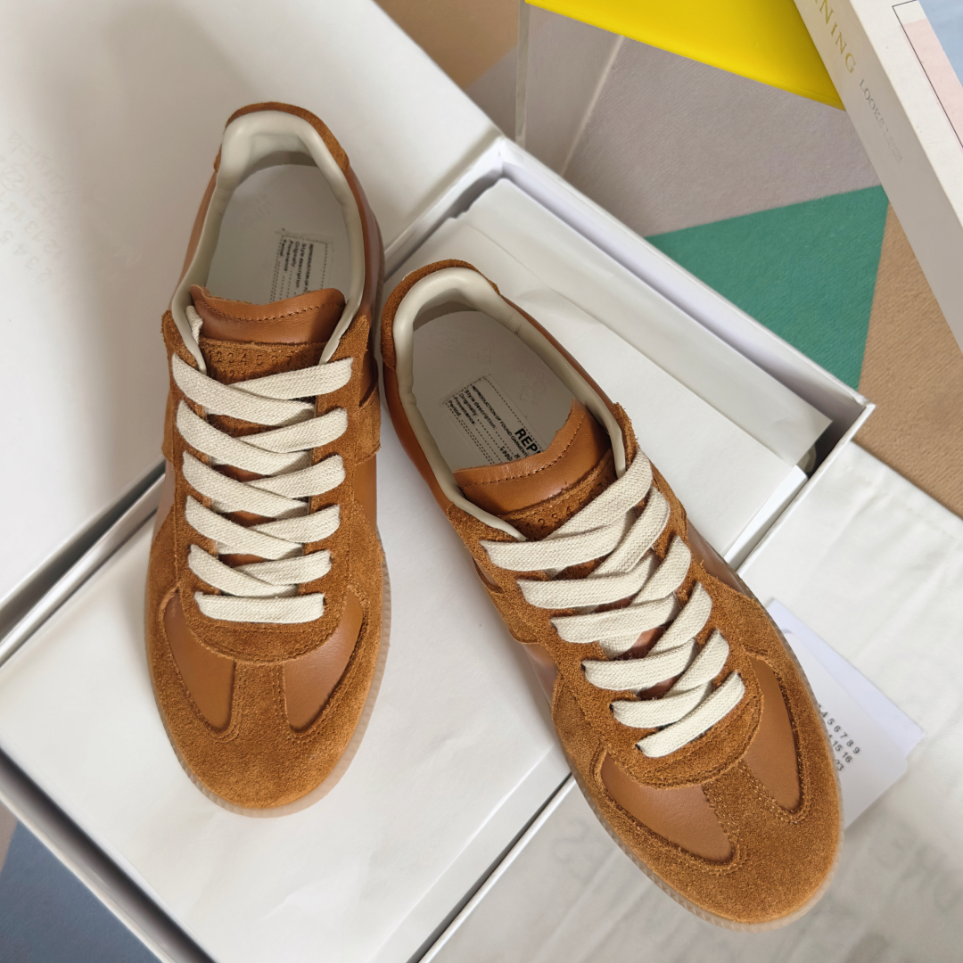 Maison Margiela MM6 Replica Leather and Suede Sneakers for Men and Women 1 cmp i1744551842417 1272 0 0