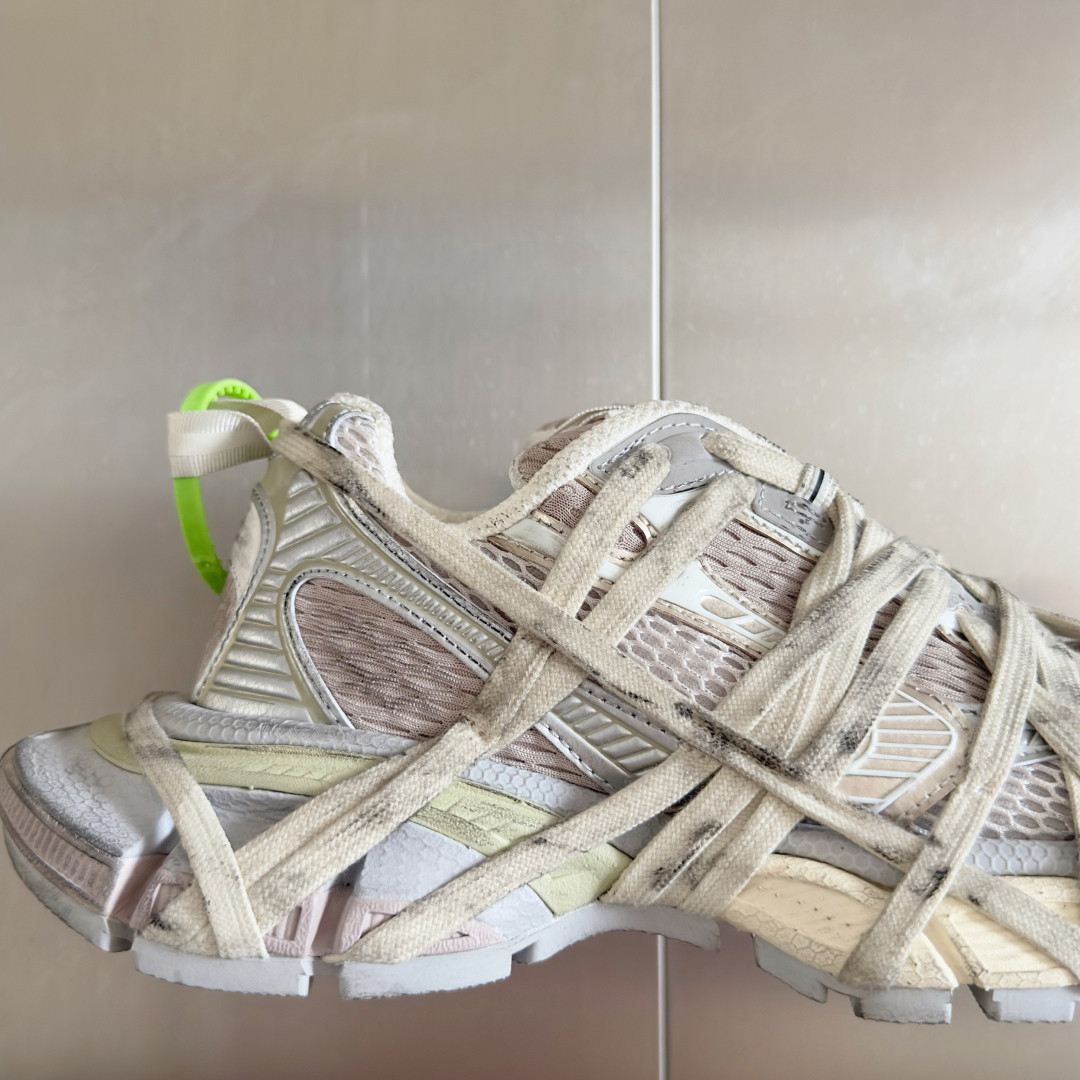 顶级版本：情侣款
Balenciaga巴黎世家 3XL系列Extreme Lace蜘蛛侠 绑带 厚底 休