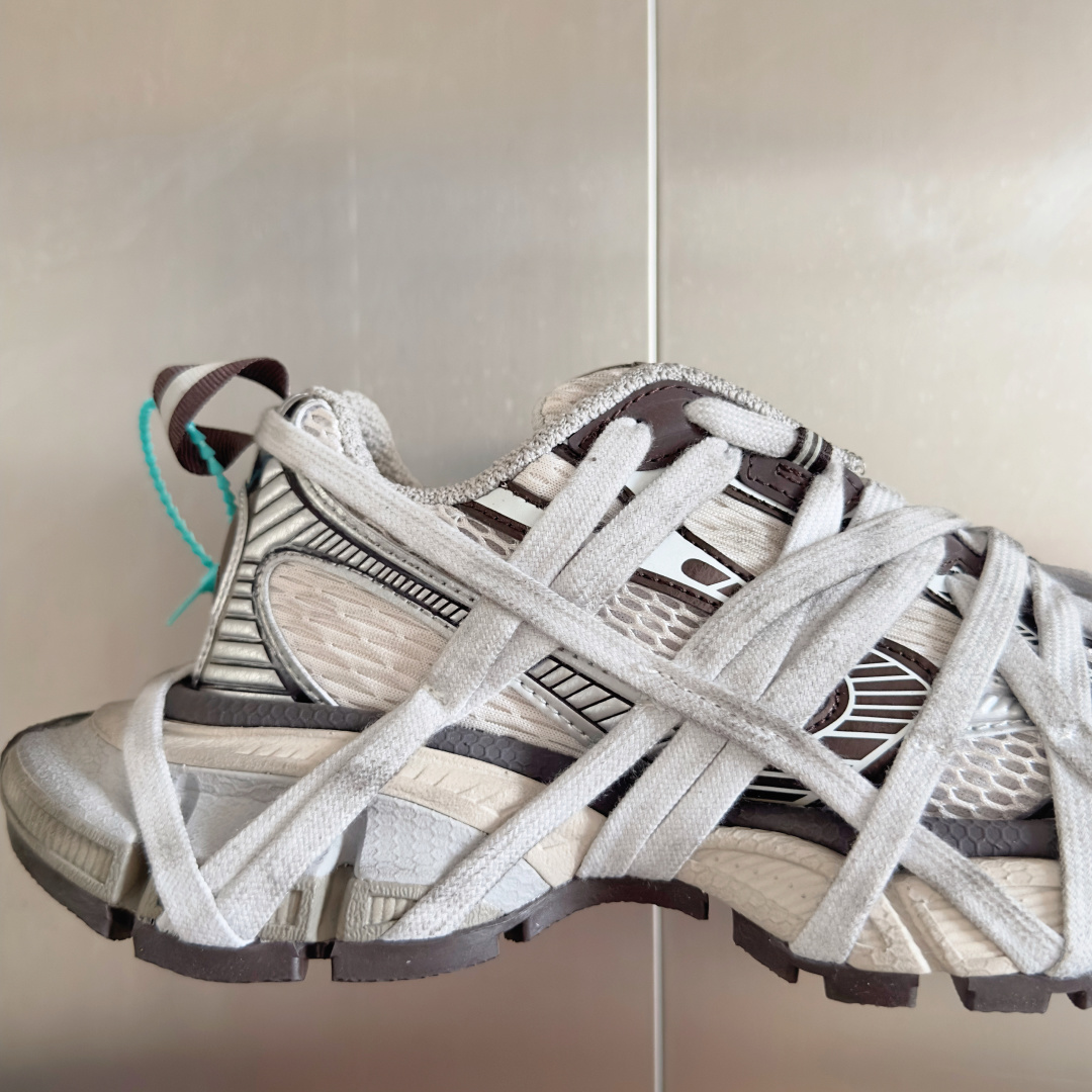 顶级版本:情侣款
Balenciaga巴黎世家 3XL系列Extreme Lace蜘蛛侠 绑带 厚底 休