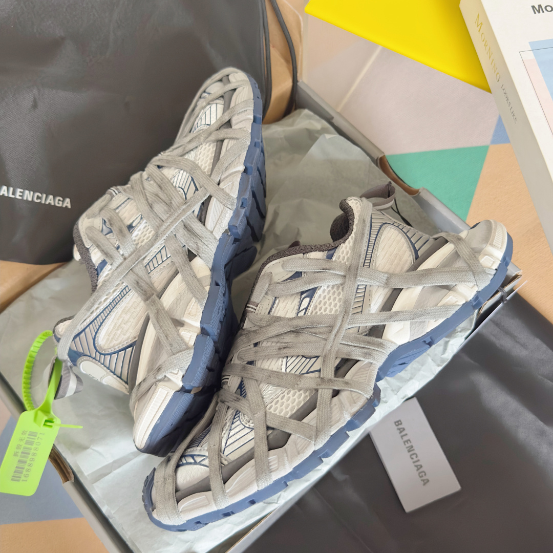 顶级版本:情侣款
Balenciaga巴黎世家 3XL系列Extreme Lace蜘蛛侠 绑带 厚底 休