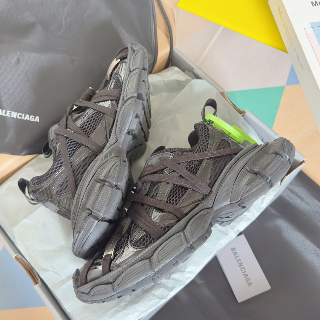 顶级版本:情侣款
Balenciaga巴黎世家 3XL系列Extreme Lace蜘蛛侠 绑带 厚底 休