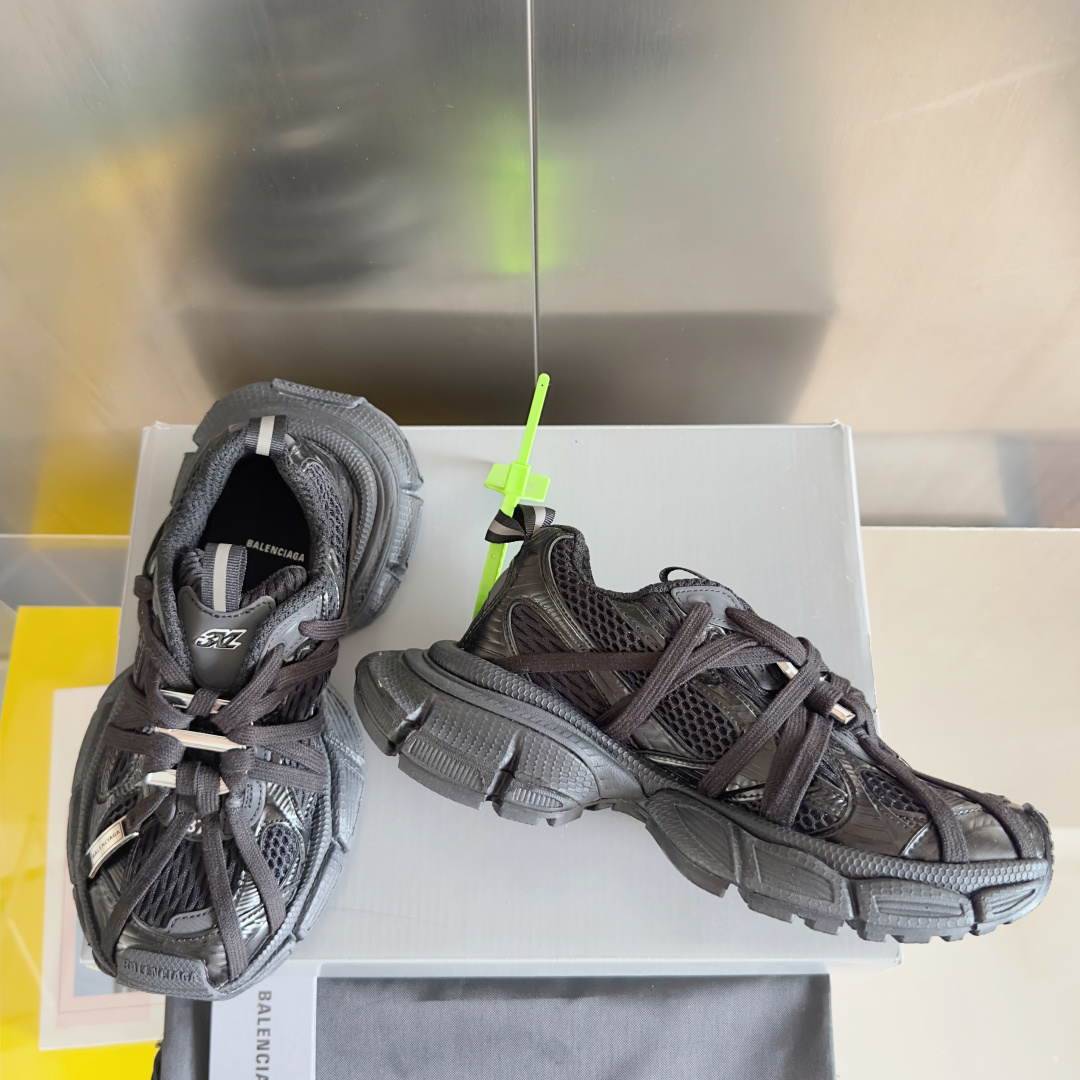 顶级版本:情侣款
Balenciaga巴黎世家 3XL系列Extreme Lace蜘蛛侠 绑带 厚底 休