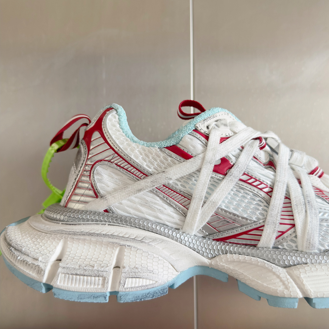 顶级版本:情侣款
Balenciaga巴黎世家 3XL系列Extreme Lace蜘蛛侠 绑带 厚底 休