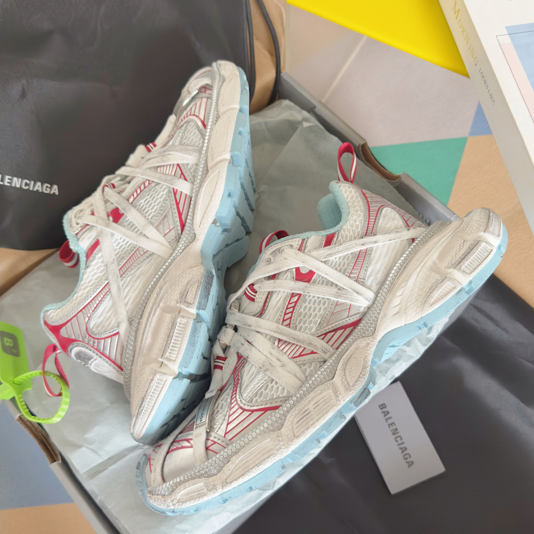 顶级版本:情侣款
Balenciaga巴黎世家 3XL系列Extreme Lace蜘蛛侠 绑带 厚底 休