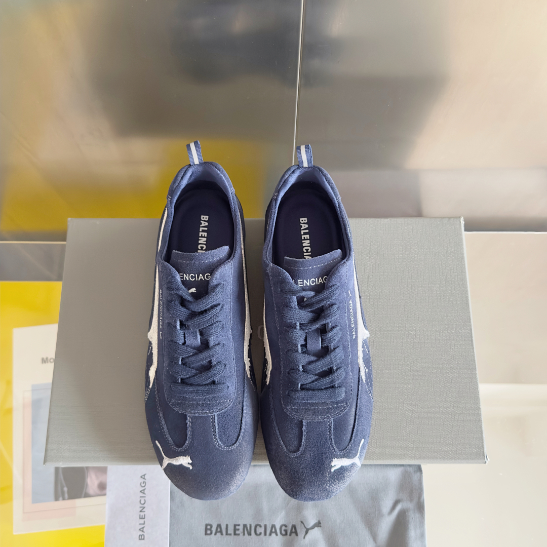 顶级版本：女款
巴黎世家Balenciaga × 彪马PUMA 联名款Ultrasoft Speedca