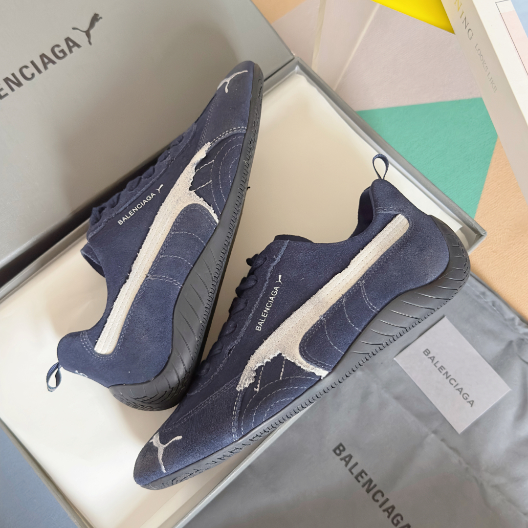 顶级版本：女款
巴黎世家Balenciaga × 彪马PUMA 联名款Ultrasoft Speedca