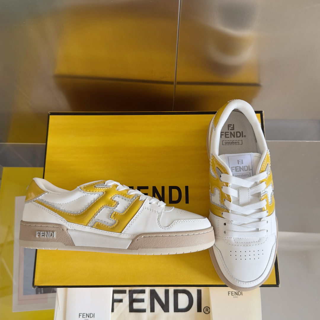 Fendi Fendimatch Capsule Sneakers: Retro-Chic Leather & Suede Blend 3 cmp i1745853671196 8895 0 1
