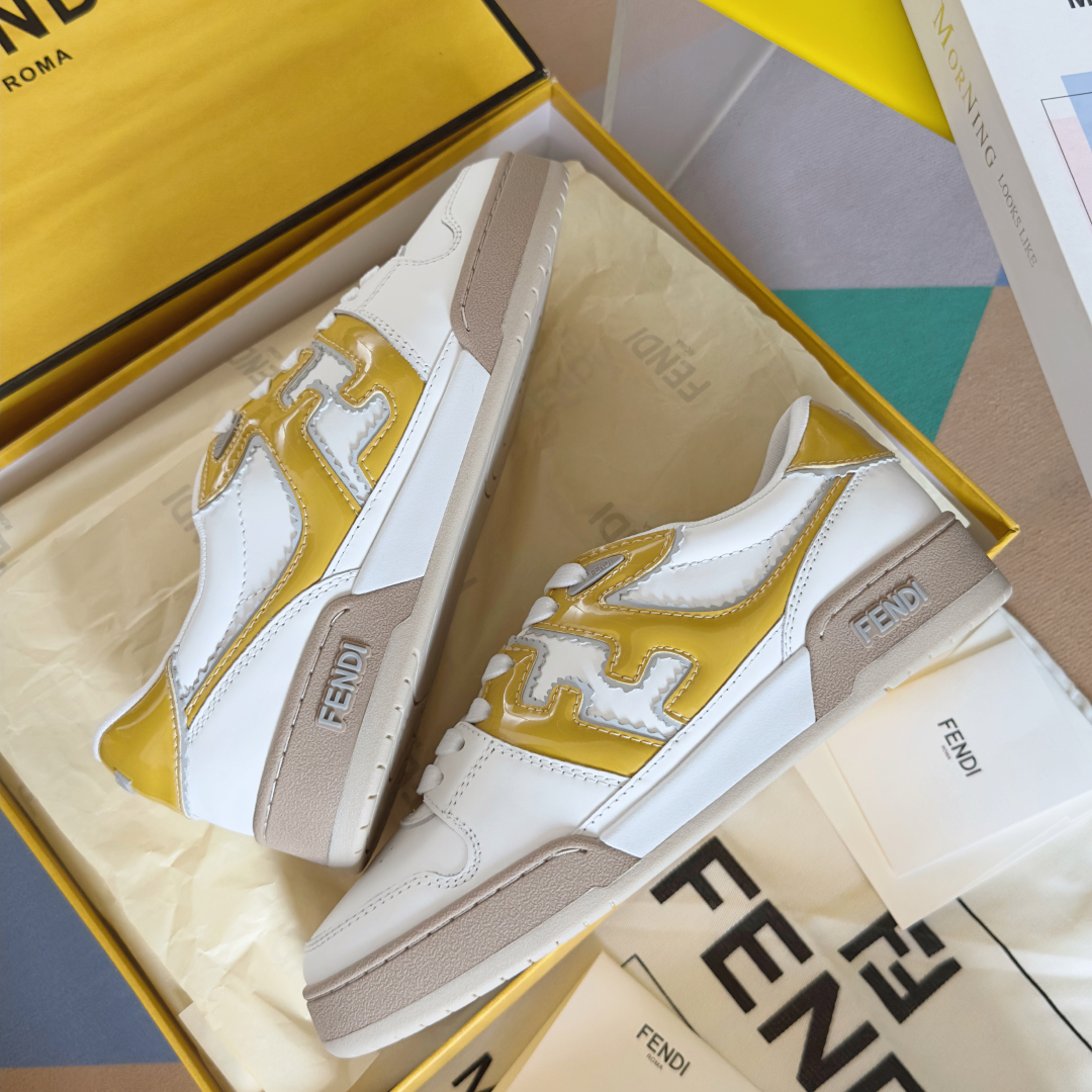 Fendi Fendimatch Capsule Sneakers: Retro-Chic Leather & Suede Blend 7 cmp i1745853671200 6252 0 5
