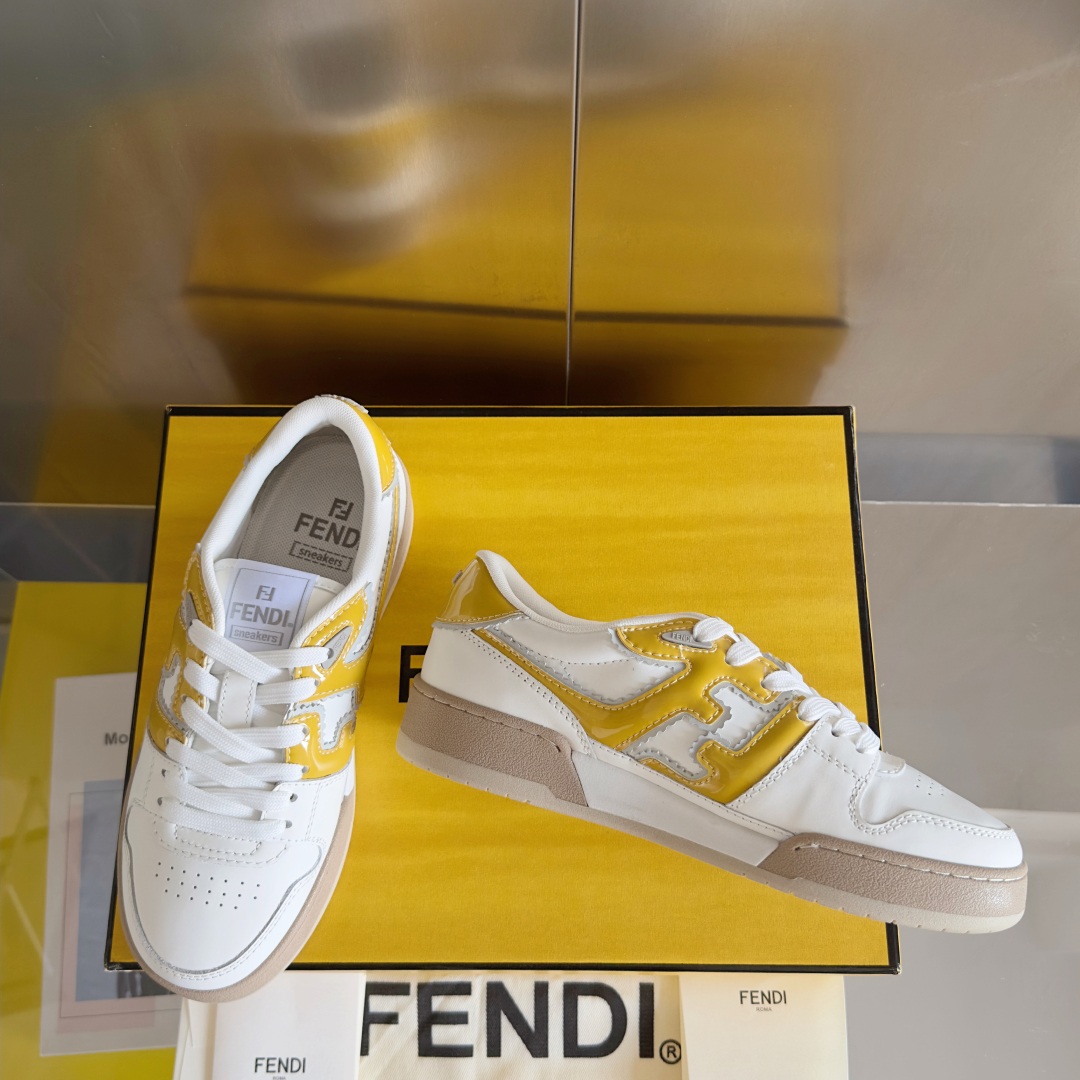 Fendi Fendimatch Capsule Sneakers: Retro-Chic Leather & Suede Blend 4 cmp i1745853677293 9174 0 2