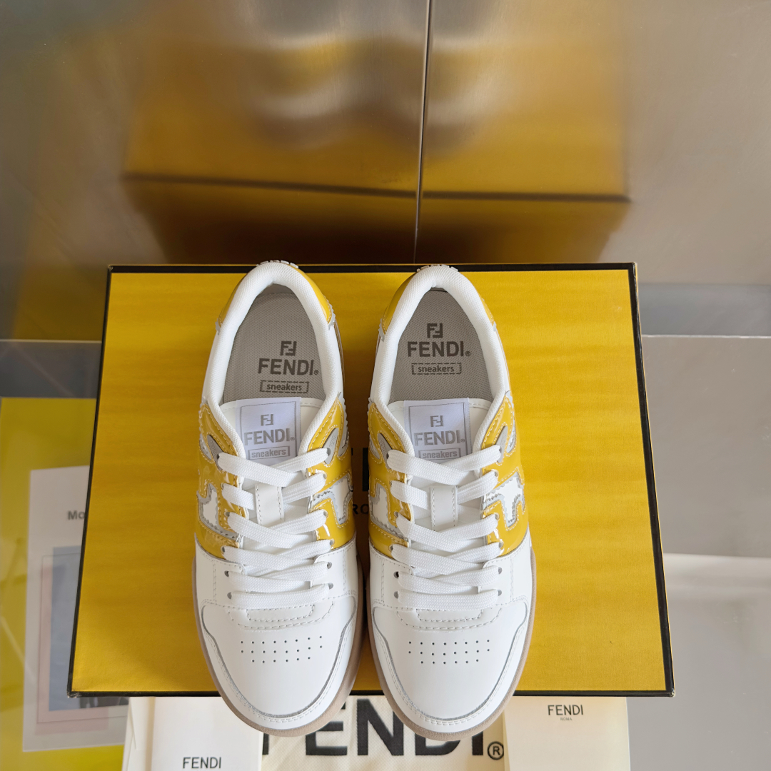 Fendi Fendimatch Capsule Sneakers: Retro-Chic Leather & Suede Blend 8 cmp i1745853682970 1384 0 6
