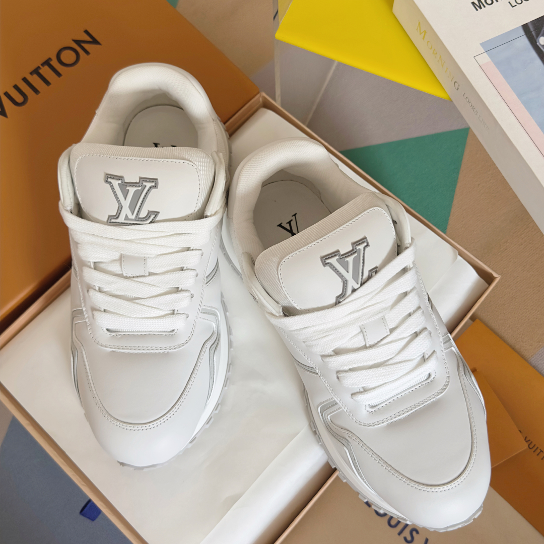 顶级版本：情侣款
LV路易威登 L家 驴牌最新Run Away Maxi系列 胖丁 情侣款 厚底 休闲 