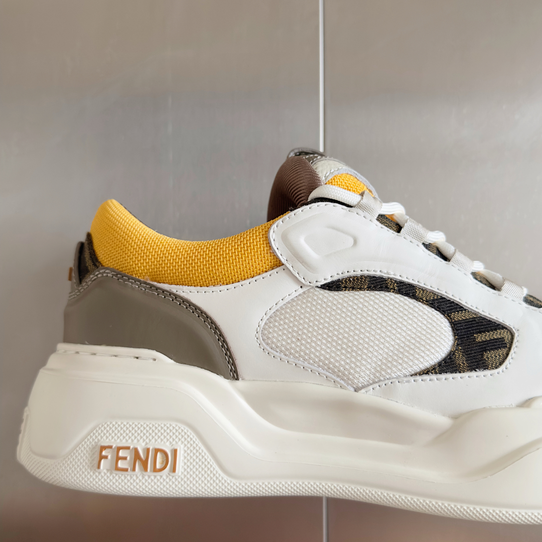 顶级版本：男款
Fendi 芬迪 最新 Force系列 FF厚底 休闲 运动鞋 板鞋
原版购入开发 做货