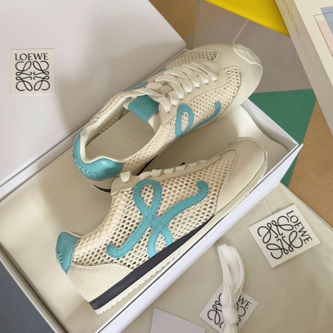 顶级版本：女款
LOEWE 罗意威 最新走秀款 Ballet Runner 2.0情侣款 芭蕾 休闲 运
