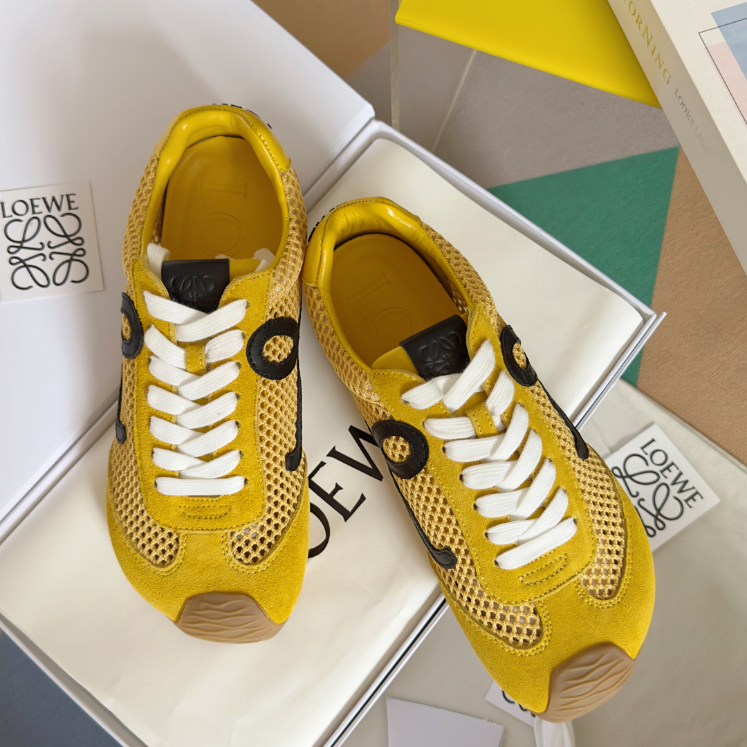 顶级版本：女款
LOEWE 罗意威 最新走秀款 Ballet Runner 2.0情侣款 芭蕾 休闲 运