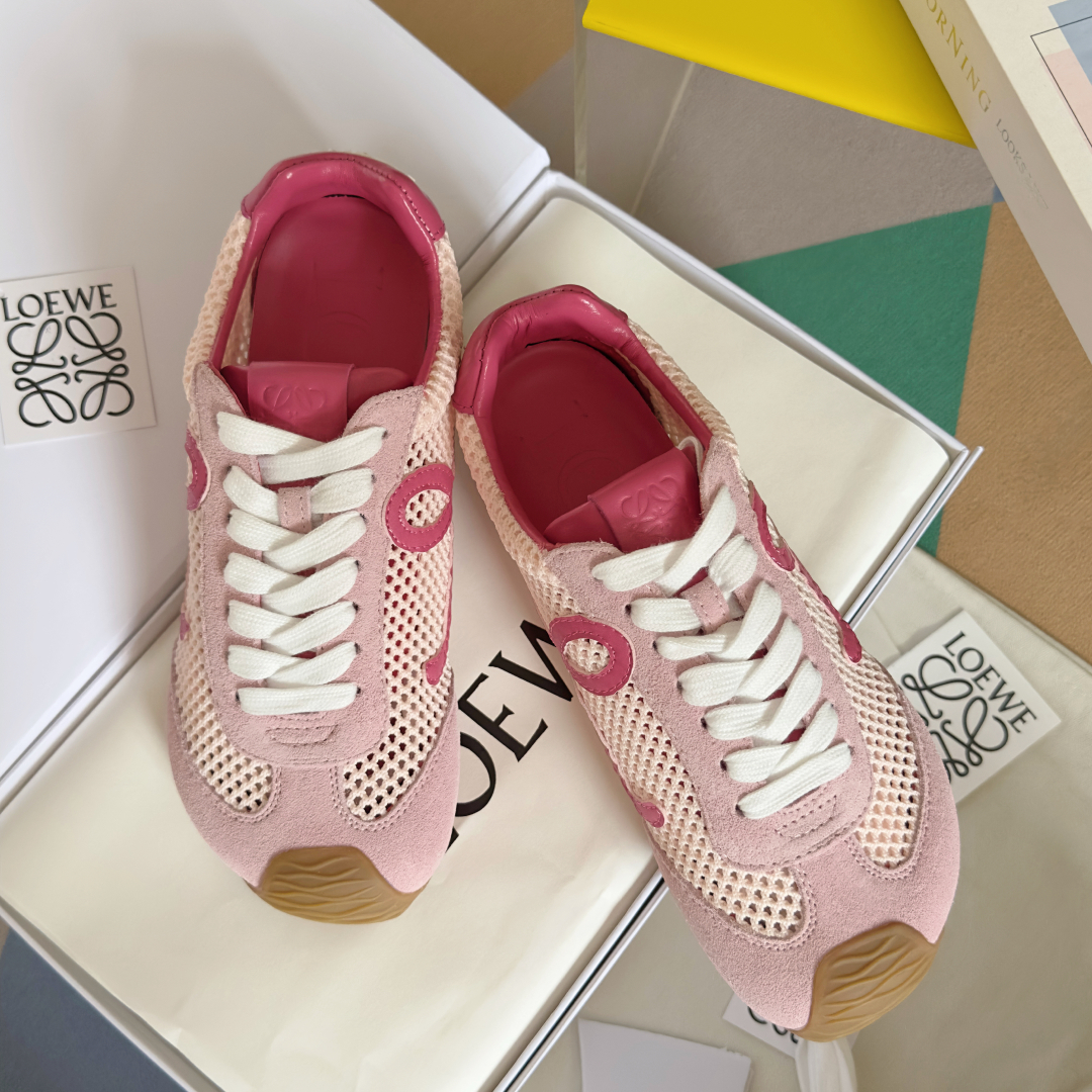 顶级版本：女款
LOEWE 罗意威 最新走秀款 Ballet Runner 2.0情侣款 芭蕾 休闲 运