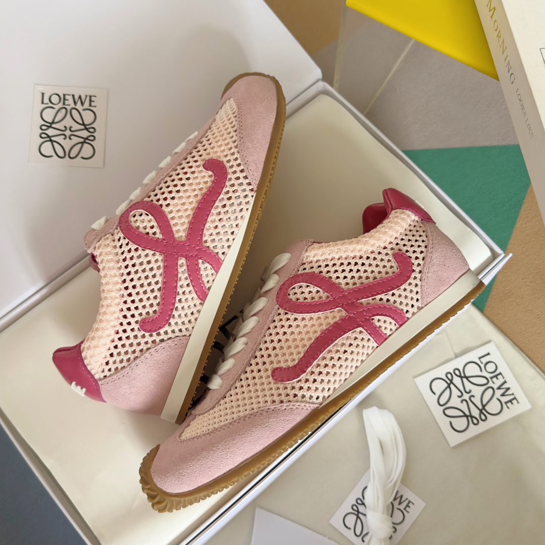 顶级版本：女款
LOEWE 罗意威 最新走秀款 Ballet Runner 2.0情侣款 芭蕾 休闲 运