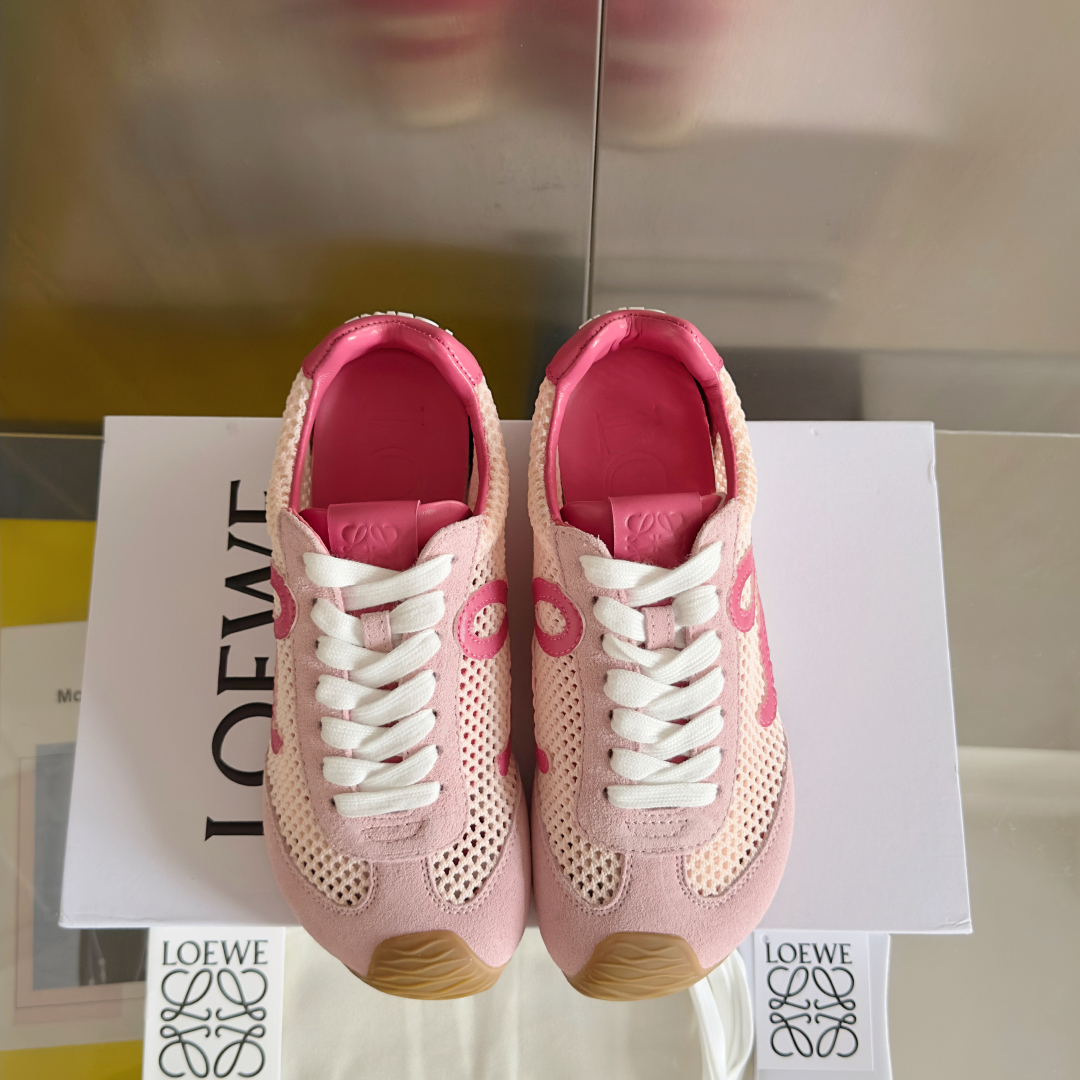 顶级版本：女款
LOEWE 罗意威 最新走秀款 Ballet Runner 2.0情侣款 芭蕾 休闲 运