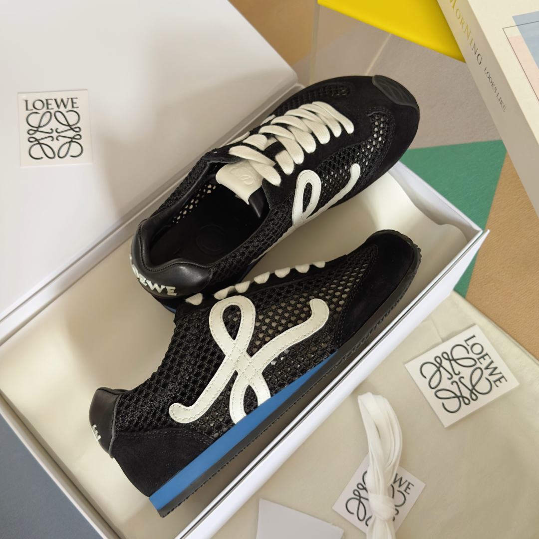 顶级版本：女款
LOEWE 罗意威 最新走秀款 Ballet Runner 2.0情侣款 芭蕾 休闲 运