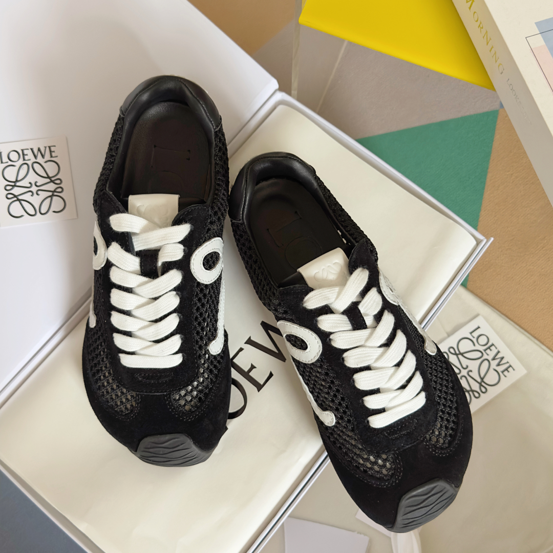 顶级版本：女款
LOEWE 罗意威 最新走秀款 Ballet Runner 2.0情侣款 芭蕾 休闲 运