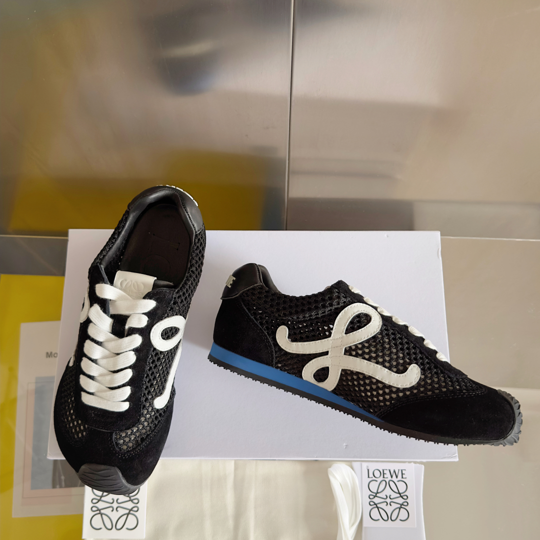 顶级版本：女款
LOEWE 罗意威 最新走秀款 Ballet Runner 2.0情侣款 芭蕾 休闲 运