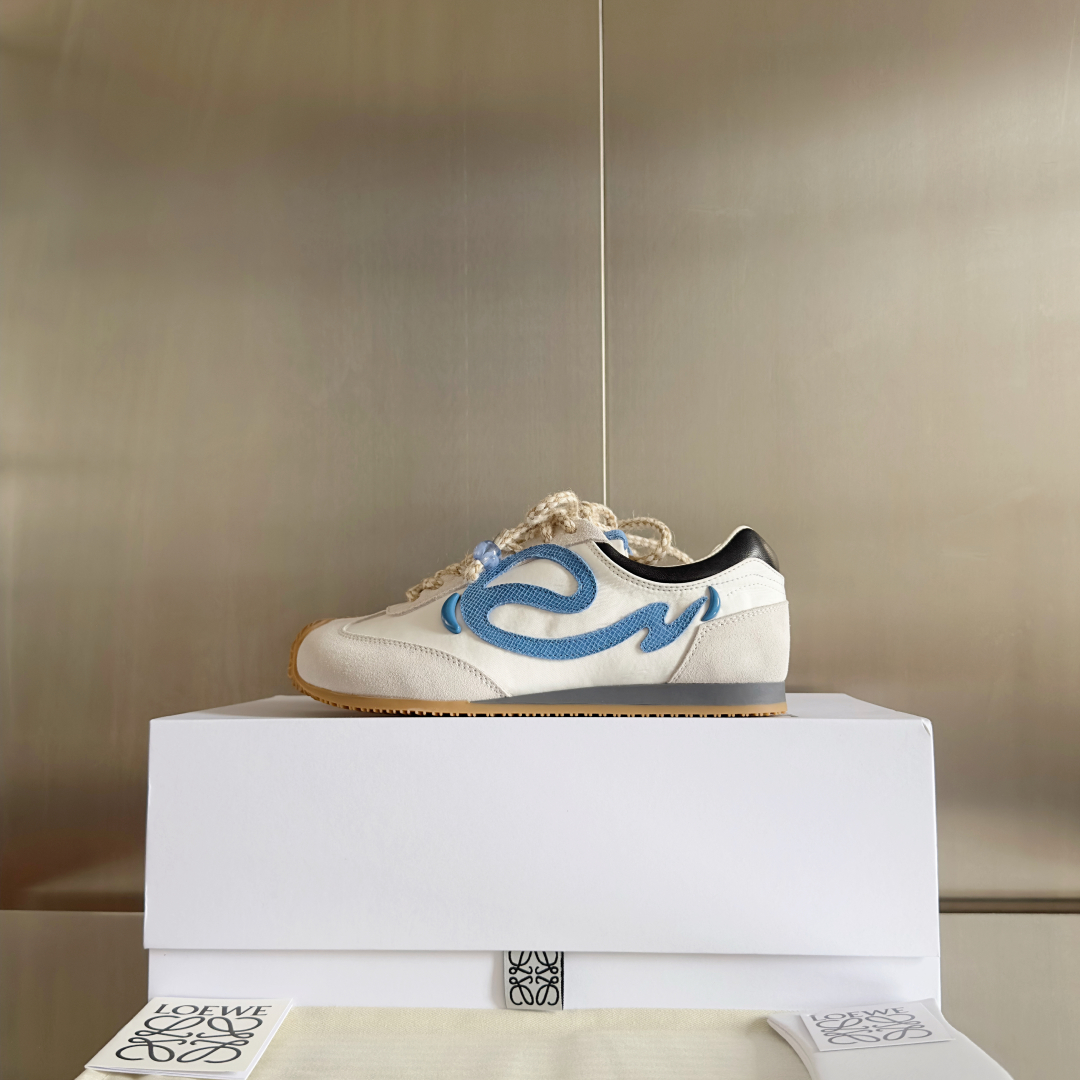 顶级版本：女款
LOEWE 罗意威 最新走秀款 Ballet Runner 2.0情侣款 芭蕾 休闲 运