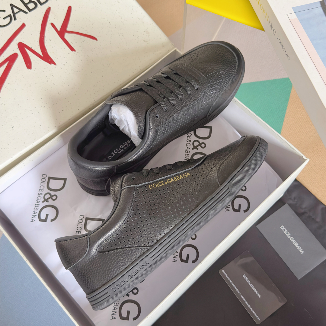 Dolce & Gabbana Men's Leather Sneakers - Breathable & Stylish Size 38-45 5 cmp i1749139753083 3086 0 3