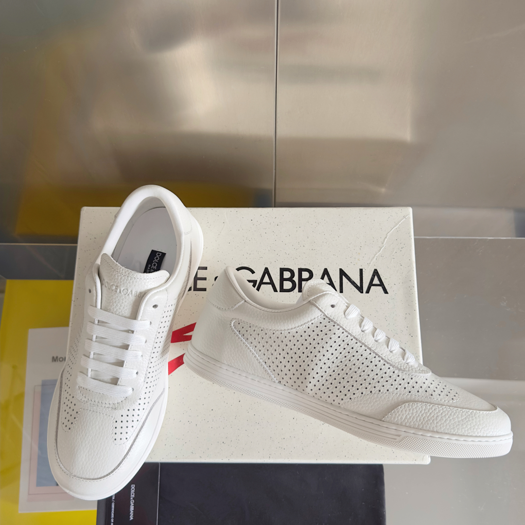 Dolce & Gabbana Men's Leather Sneakers - Breathable & Sporty Style 4 cmp i1749139788160 7627 0 2