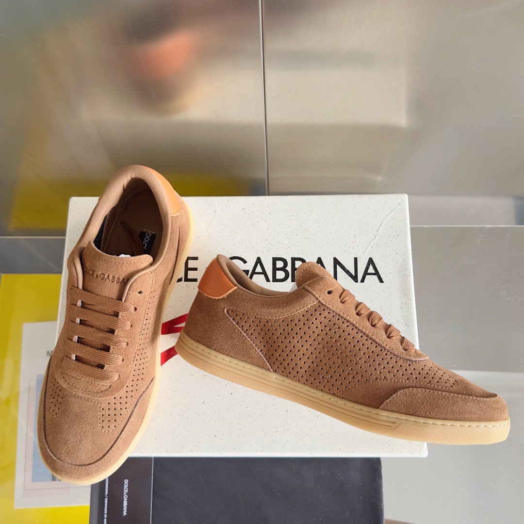 Dolce & Gabbana Men's Leather Sneakers - Breathable & Stylish, Size 38-45 4 cmp i1749139840450 5133 0 2