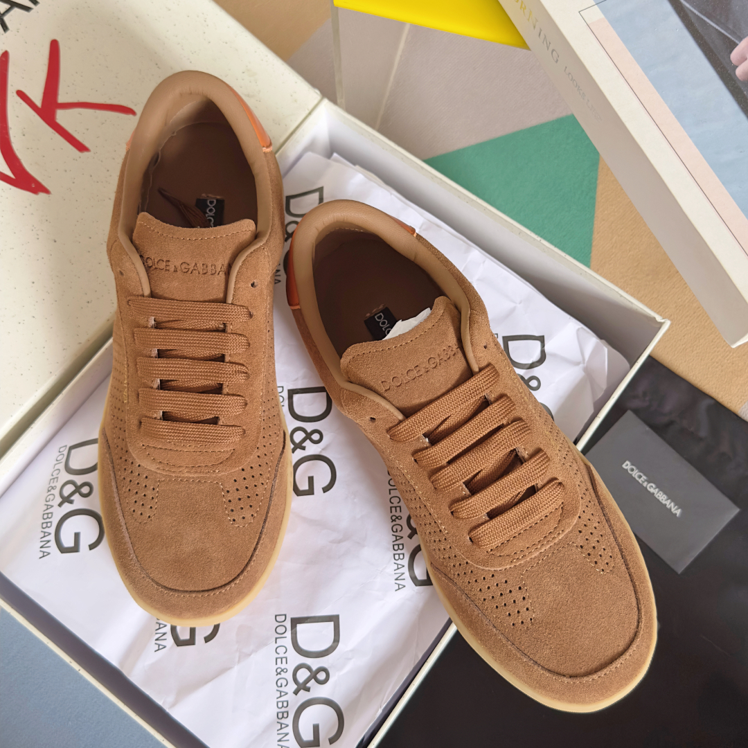 Dolce & Gabbana Men's Leather Sneakers - Breathable & Stylish, Size 38-45 2 cmp i1749139850572 8114 0 0