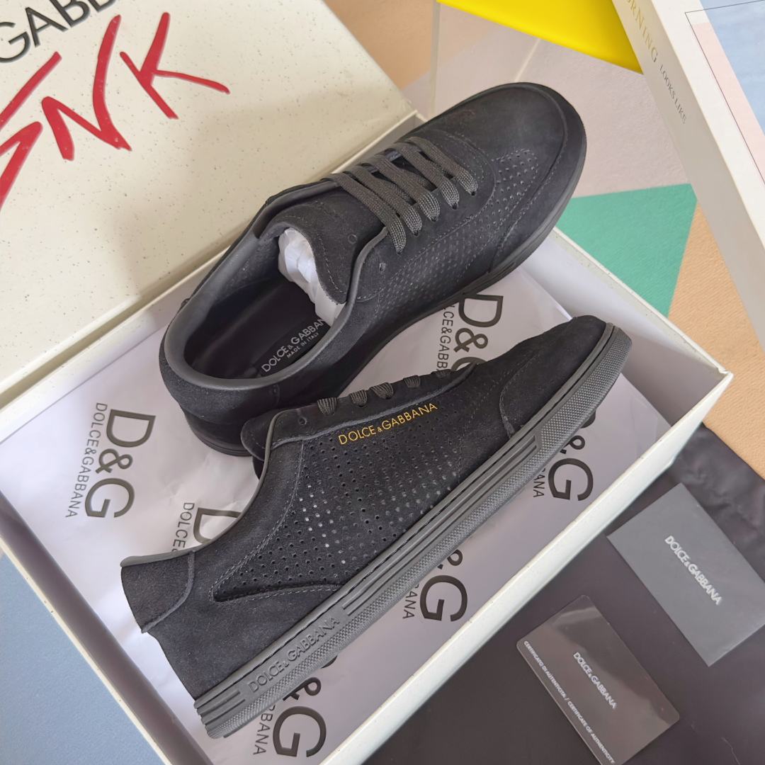 Dolce & Gabbana Men's Leather & Suede Sneakers - Breathable & Stylish 5 cmp i1749139869595 6525 0 3