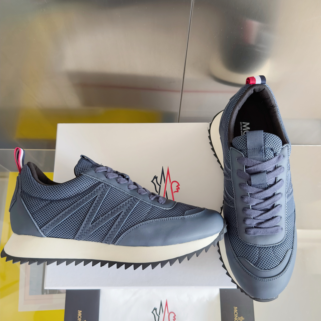 顶级版本：男款
Moncler 盟可睐/蒙口 Pacey系列 户外 厚底 休闲 运动鞋 老爹鞋
原版购入