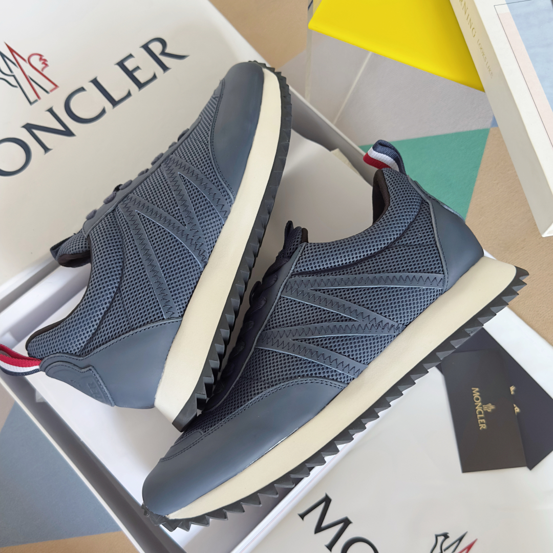 顶级版本：男款
Moncler 盟可睐/蒙口 Pacey系列 户外 厚底 休闲 运动鞋 老爹鞋
原版购入