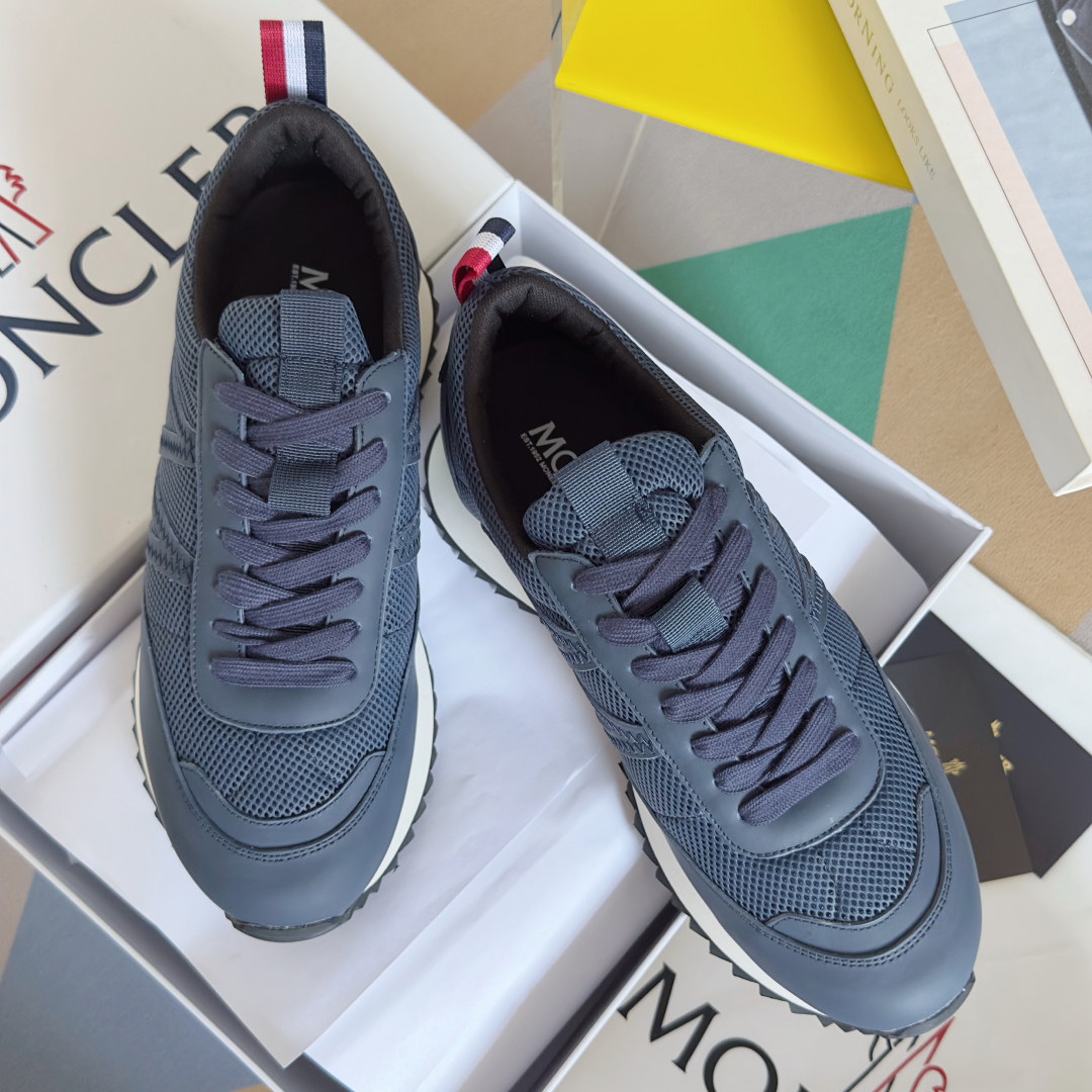 顶级版本：男款
Moncler 盟可睐/蒙口 Pacey系列 户外 厚底 休闲 运动鞋 老爹鞋
原版购入