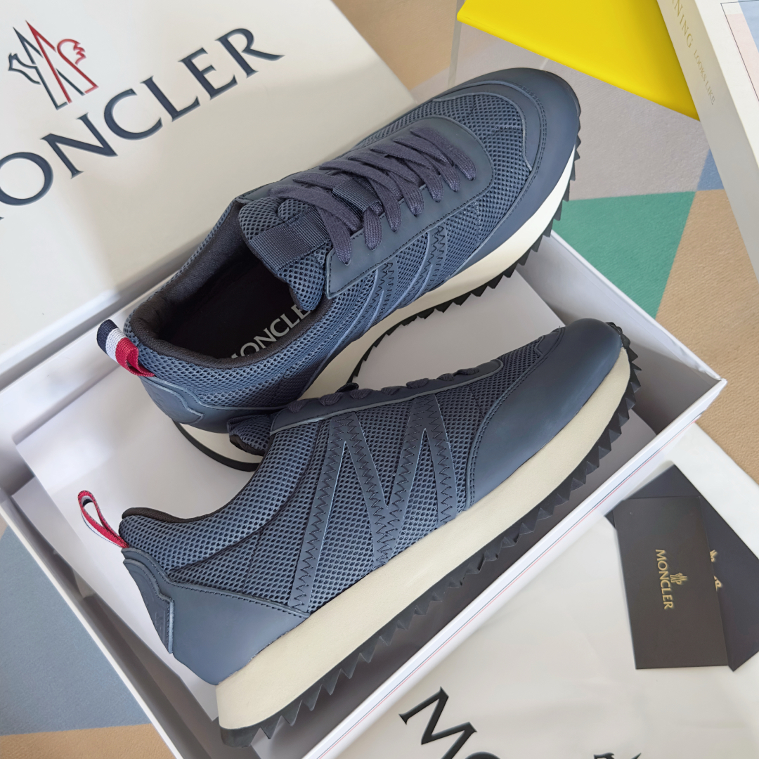 顶级版本：男款
Moncler 盟可睐/蒙口 Pacey系列 户外 厚底 休闲 运动鞋 老爹鞋
原版购入