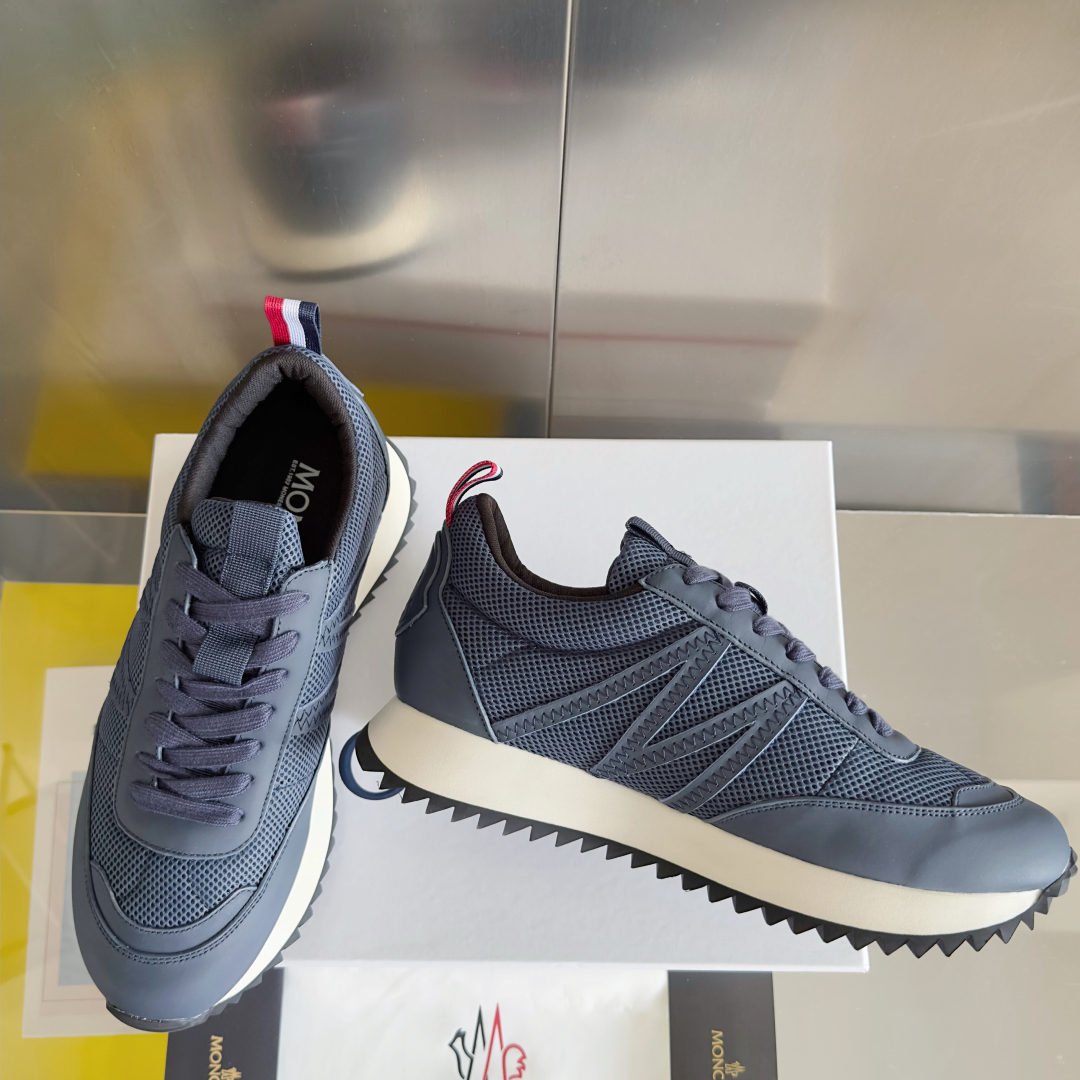 顶级版本：男款
Moncler 盟可睐/蒙口 Pacey系列 户外 厚底 休闲 运动鞋 老爹鞋
原版购入
