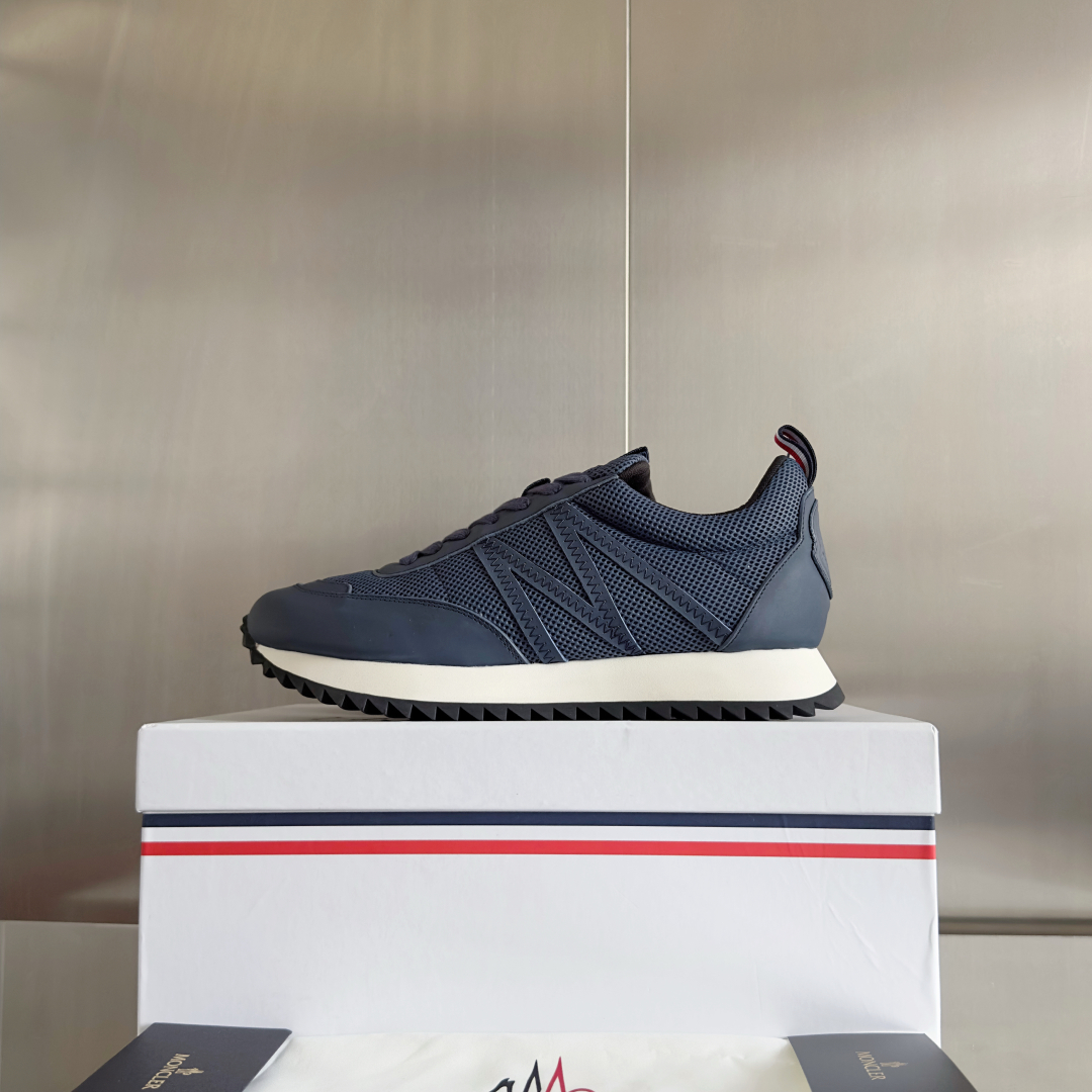 顶级版本：男款
Moncler 盟可睐/蒙口 Pacey系列 户外 厚底 休闲 运动鞋 老爹鞋
原版购入