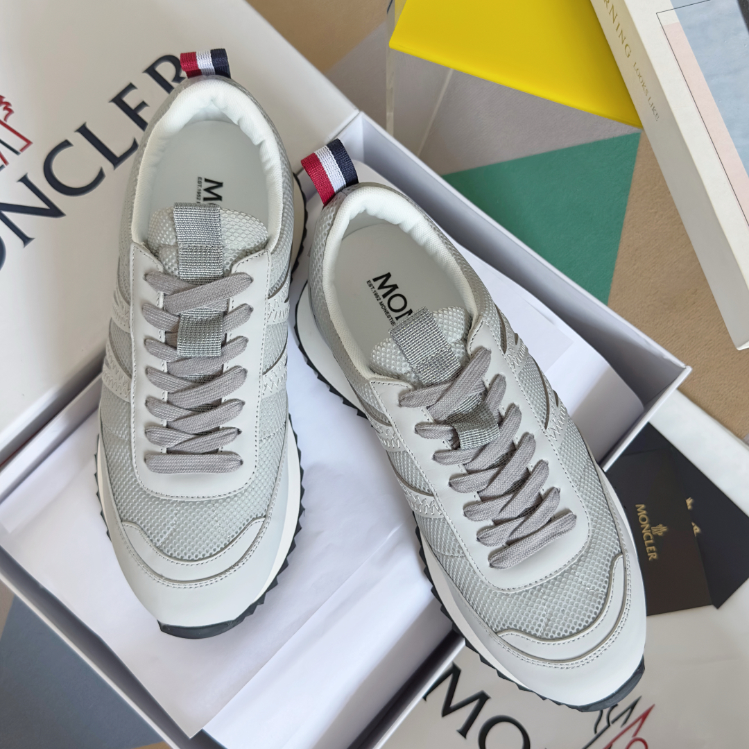 顶级版本：男款
Moncler 盟可睐/蒙口 Pacey系列 户外 厚底 休闲 运动鞋 老爹鞋
原版购入